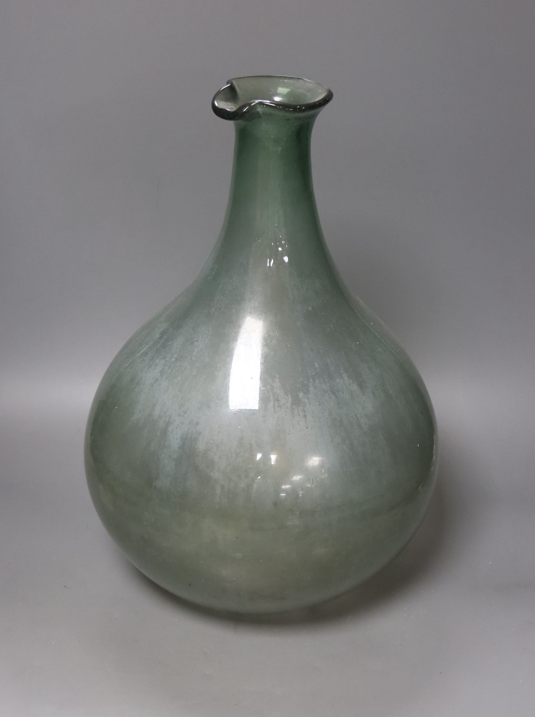 A Carboy with pouring lip, 42cm